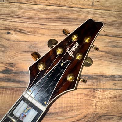 Greco GM-CST QM Amber 2026 - Quilted maple amber sunburst image 3