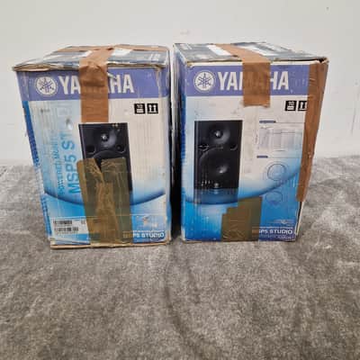 Yamaha MSP5 Speakers - Compact Studio Monitors - Excellent w/ Original Box & Power Supply image 12