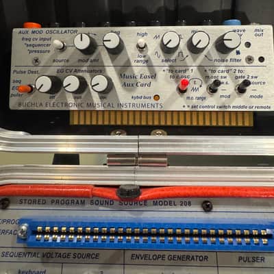 Buchla Easel-K 2010s - Silver w/ Buchla AUX OSCILLATOR CARD image 2
