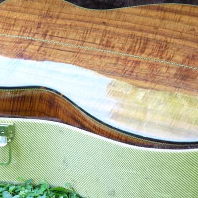 Foley 1993 Foley Boutique Guitar #93, Martin 332 Thinline. Original Hard Case ED Foley, E.A.Foley 19 image 12