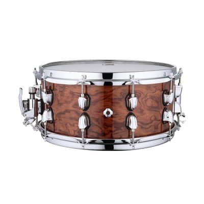 Mapex Black Panther Shadow 14"x6.5" Birch/Walnut Snare Drum - Natural image 2