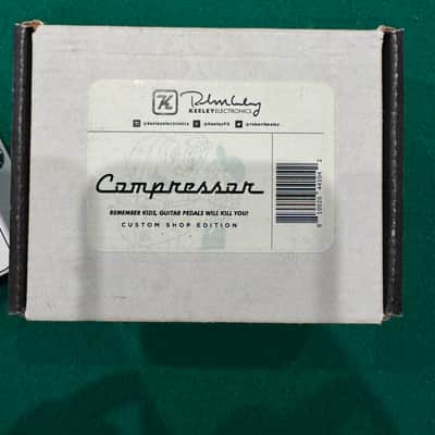 Keeley Custom Shop Edition Compressor Pedal 2015-2025 - White image 2