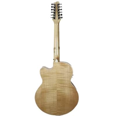 Sawtooth ST-MPL-AEJC-12 Jumbo Acoustic Electric 12-String Guitar, Spruce Top image 2