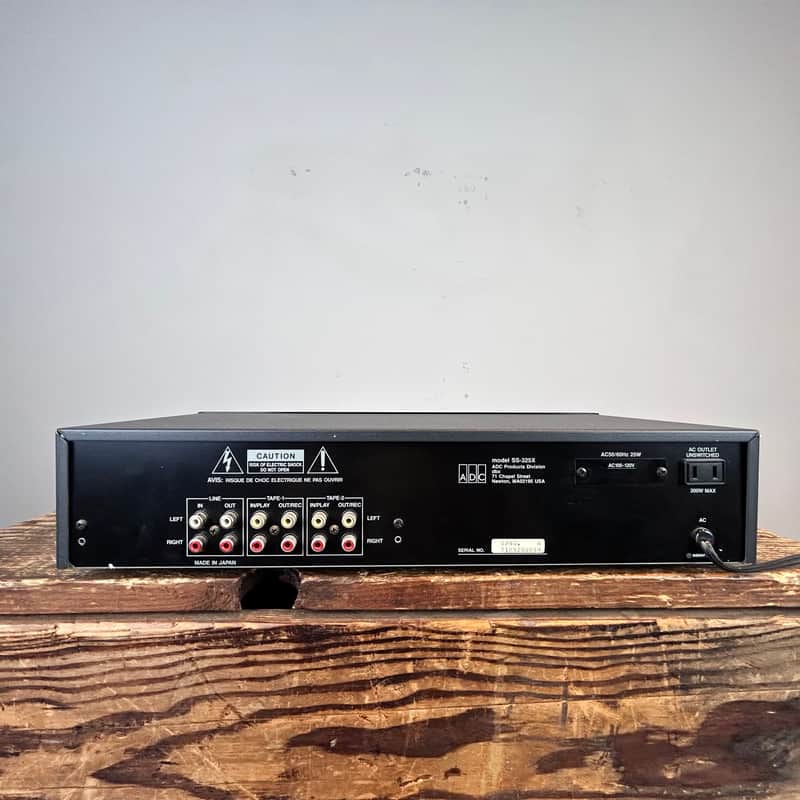 ADC SS-325X EQ Spectrum Analyzer with original microphone | Reverb