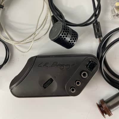 Immagine LR Baggs HiFi Duet Acoustic Guitar Pickup/Preamp System, Black - 4