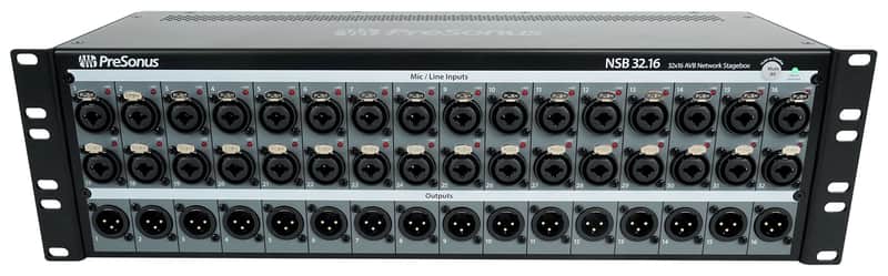 Presonus NSB 32.16 32x16 AVB Networked Stagebox w/XMAX Preamps NSB32.16 image 1