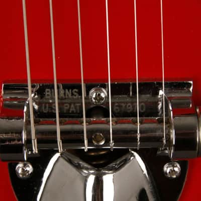 Gretsch ASTRO-JET model 2126 w/original strap, polish cloth, and manual 1965 Red image 6