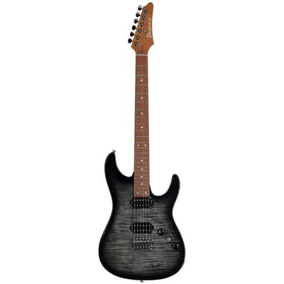 Ibanez AZ24S1F Electric Guitar, Transparent Black Sunburst image 3