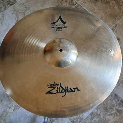 Zildjian 21" A Custom Projection Ride Cymbal 2001 - 2009 - Brilliant image 1