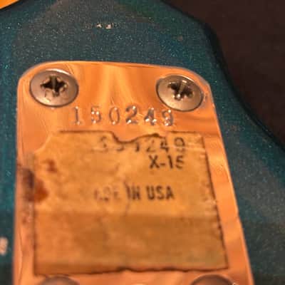 Magnatone Starstream X-15 Tornado 1964 - 1966 - Blue image 18