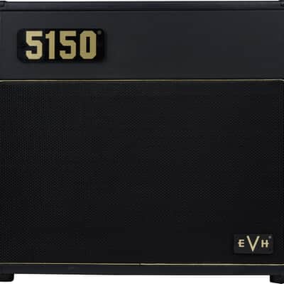 SPECIAL-ORDER! EVH 5150 Iconic Series 15W EL34 1X10 Combo amp - Black / Gold image 4