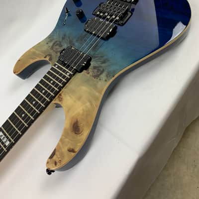 ESP E-II SN-2 Blue Natural Fade Electric Guitar + Hard Case MIJ SN2 SNII SN 2 image 10