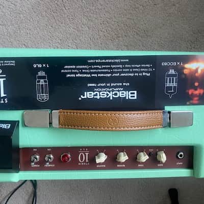 Blackstar Studio 10-6L6 Combo Class A Tube Guitar Combo Amplifier, 1X12" Celestion Speaker - Limited Surf Green image 7
