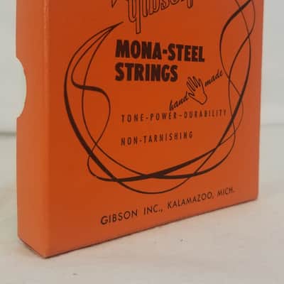 Gibson Vintage 50's-60's Acoustic Steel Guitar Strings, Pack of 6 "A" or 5th Wound Mona-Steel, No. 237 image 1