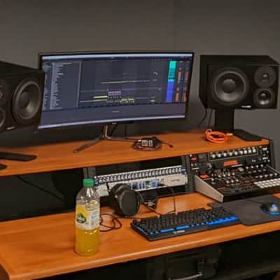 Dynaudio LYD 48 3-Way Active Studio Monitor Pair - Black (used in A1 condition) image 2