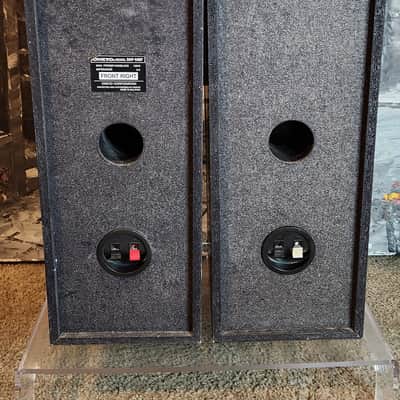 Onkyo Onkyo SKF-540F front speakers (pair) 90s - Black image 7
