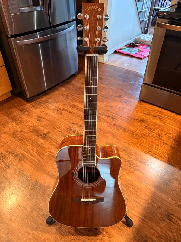 Zager ZAD-50CE 2000s - mahogany image 1