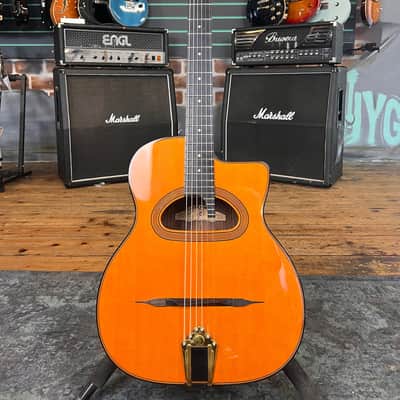 Gitane D-500 Gloss Natural Gypsy Jazz Acoustic Guitar image 1