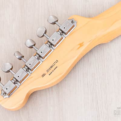 2019 Fender Japan Limited Autumn/Winter Collection Telecaster Natural Lacquer w/ Custom Shop Pickups, Tags, CoA & Case, MIJ image 5