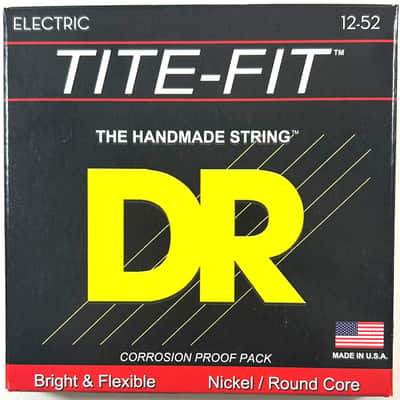 DR Guitar Strings Electric Tite-Fit 12-52 Jazz Set Handmade USA image 1