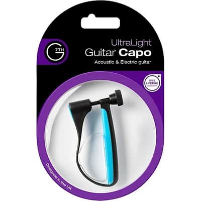 G7th UltraLight 6 String Blue Capo image 2