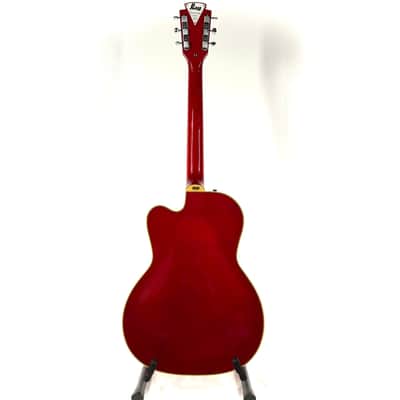 Used Kay K161V Semi-Hollow Electric Guitar Cherry Sunburst image 7