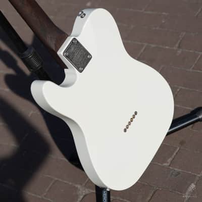 Schecter USA Nick Johnston PT in Aged Nitro Atomic Snow image 7