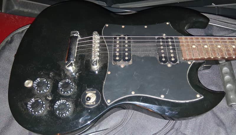 Epiphone G-310 SG Ebony w Gig Bag Older Model image 1
