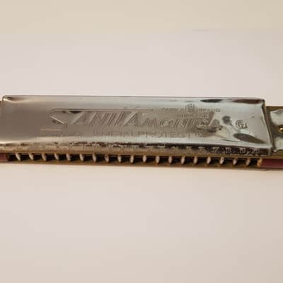 Old Harmonica Johann Schunk Sanitamonica Castle Brand Burg Tor G image 4