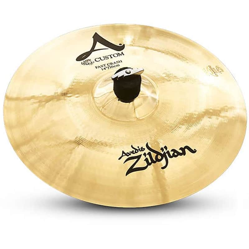 Zildjian 14" A Custom Fast Crash Cymbal image 1