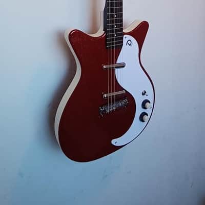 Danelectro 59M NOS+ - 60th Anniversary - Red Metalflake - 2019 - Present - Gloss image 5