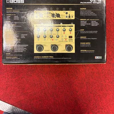Boss VE-8 Acoustic Singer Pre-Amp 2016 - Present - White image 11