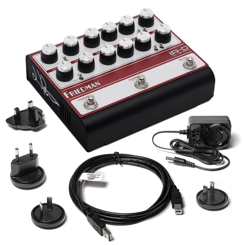 Friedman IR-D Dual Tube Preamp Signed Limited Reverb Exclusive