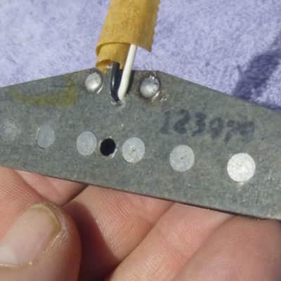 1979 1980 1981 1982 Fender USA Stratocaster pickups with X1 Strat bridge pickup - MINTY! image 4