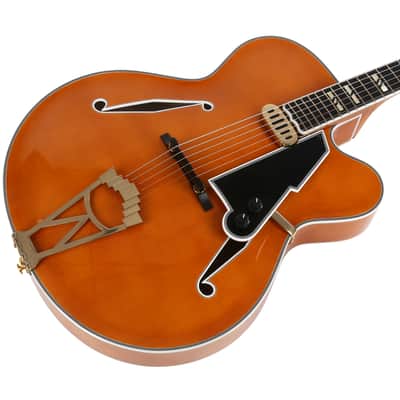 Alexander Polyakov Instruments New Yorker 18" archtop guitar 2021 Gloss laquer image 11