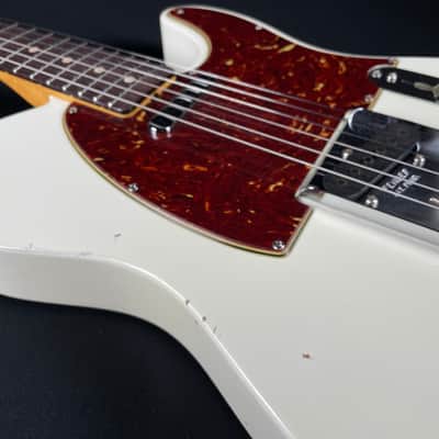 Fender Custom Shop 1963 Telecaster Journeyman - Aged Olympic White (2025) image 8