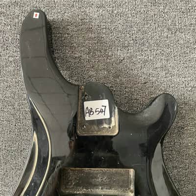 Black Solid Basswood Electric Bass Body for Right Hand image 2