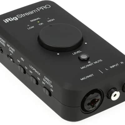 IK Multimedia iRig Stream Pro - Streaming Audio Interface for iOS, Android, Mac/PC image 1