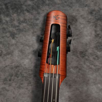 NS Design NXT4 Left-Handed Electric Double Bass - Satin Sunburst image 8