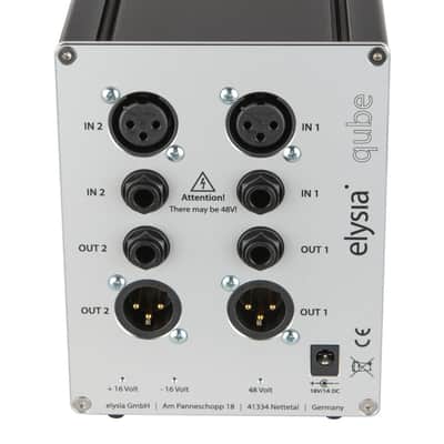 Elysia Xfilter | Qube Series 4-Band Analog Stereo Desktop Equalizer image 5
