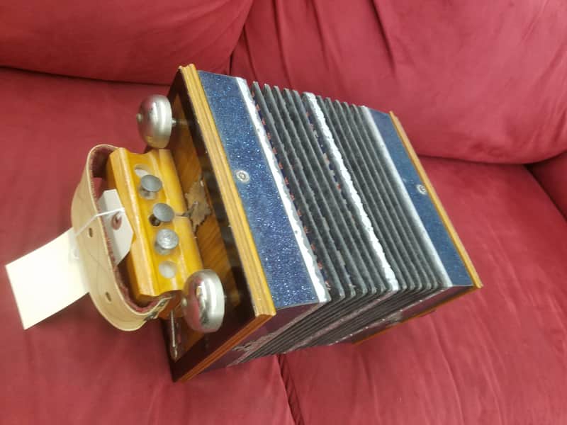 Hand Made Saratovskaya Garmonika Russian Button Accordion Made by Gypsys image 1