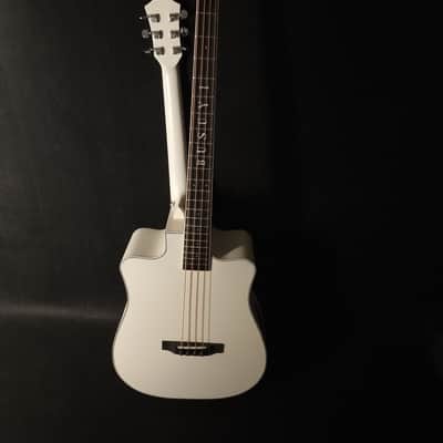 Busuyi Guitar 4 String Bass 6 String Lead Acoustic, Travel Acoustic Guitar with Hard Case image 1
