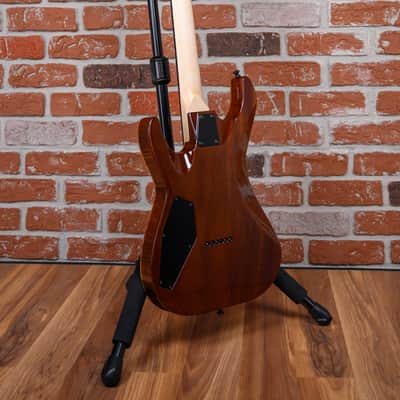 ESP USA Custom Shop M-II HT Zebra Wood Top Natural 2020 w/OHSC image 6