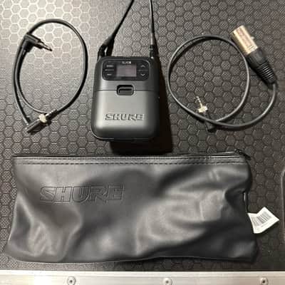 Shure SLXD5 Portable Digital Wireless Receiver G58 w/ Cables & Carry Pouch image 1