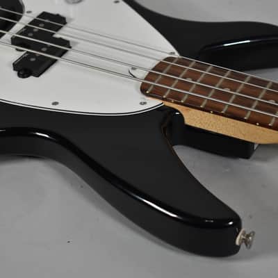 1990s Vaccaro V2 Bass Black Finish Left-Handed Electric Bass image 6