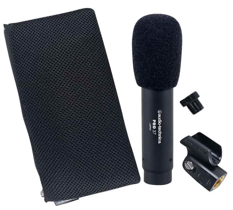 Audio Technica PRO37 Small Diaphragm Cardioid Condenser Microphone PRO 37 Mic image 1