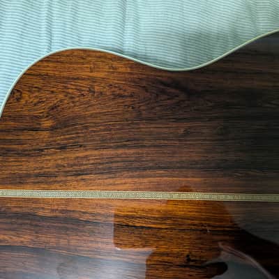 Bourgeois JOM Vintage AAAA Madagascar/Adirondack almost mint Baggs Anthem With soundhole mic and preamp image 17
