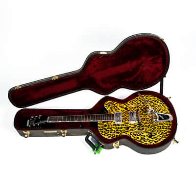 Gretsch Leopard Print  Hot Rod Owned by Brian Setzer image 24