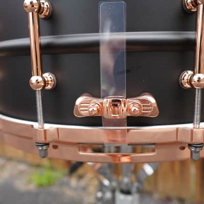 Ludwig / USA #LB427TDC Black Beauty 6.5 x 14" Snare Drum w/ Copper Hdw. - Hot Rod Limited Edition image 9