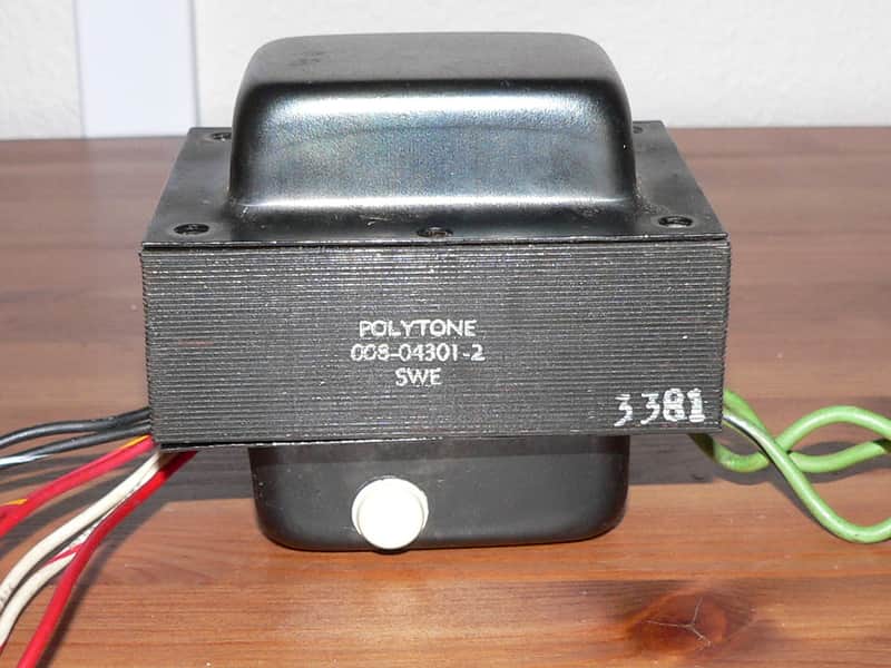 Polytone Baby Brute Center Tapped Power Transformer 110V / 220V Dual Secondaries 36V / 50V 100VA image 1